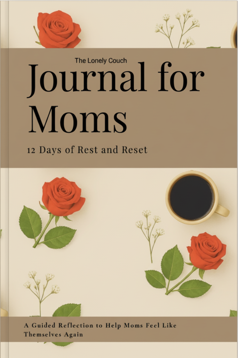 (Printable digital PDF) Journal For Moms: 12 Days of Rest and Reset, A Guided Reflection to Help Moms Feel Like Themselves Again